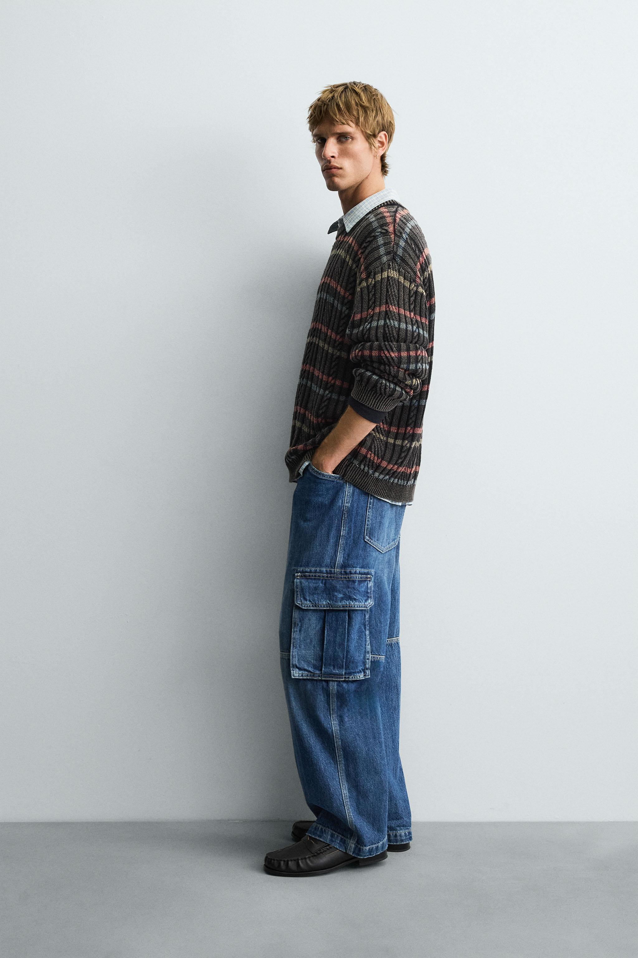 PULL STRUCTURÉ À RAYURES